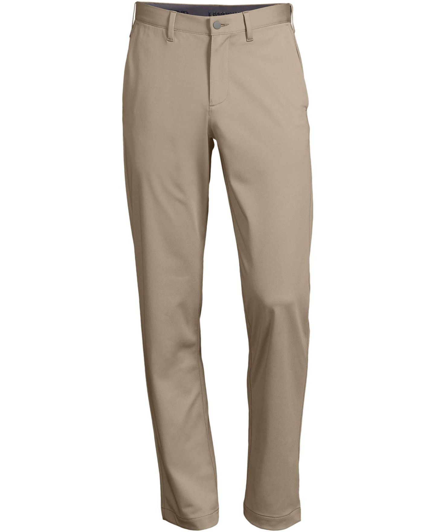 Мужские брюки Lands' End Flex Golf Pant, цвет: Хаки — фото 3