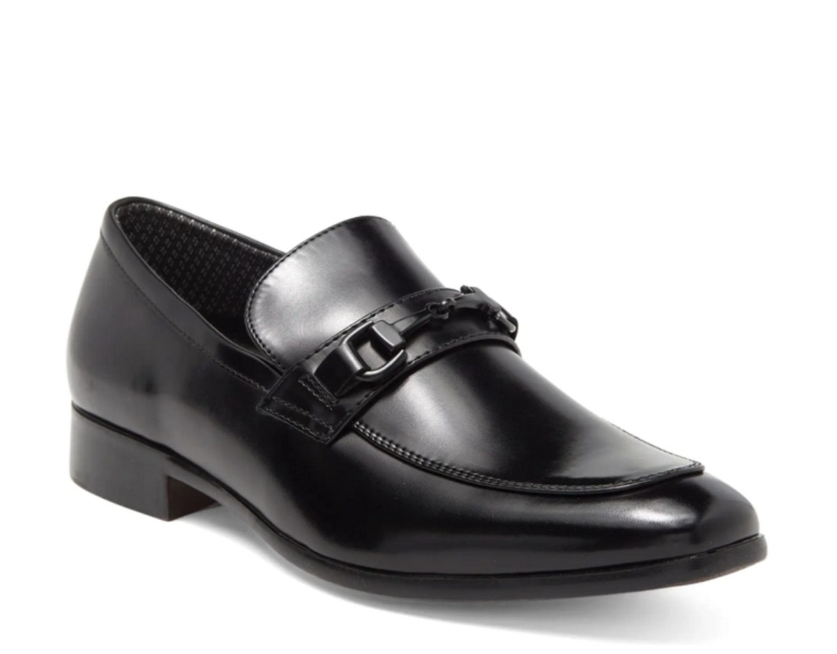 Men's Slip On Bit Loafer - Black