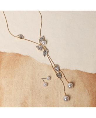 Leaf Drop Negligee Necklace