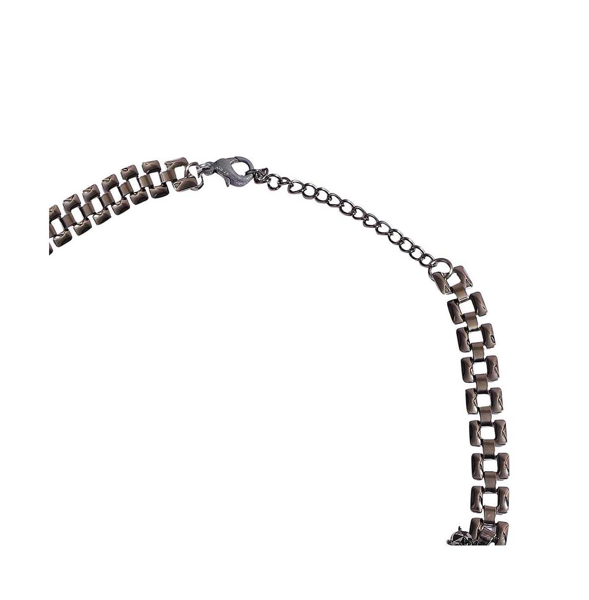 Sohi Party Statement Necklace In Black