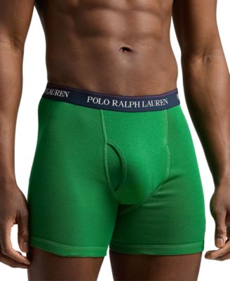 Men's 5-Pack Classic Cotton Boxer Briefs, Exclusively at Macy's