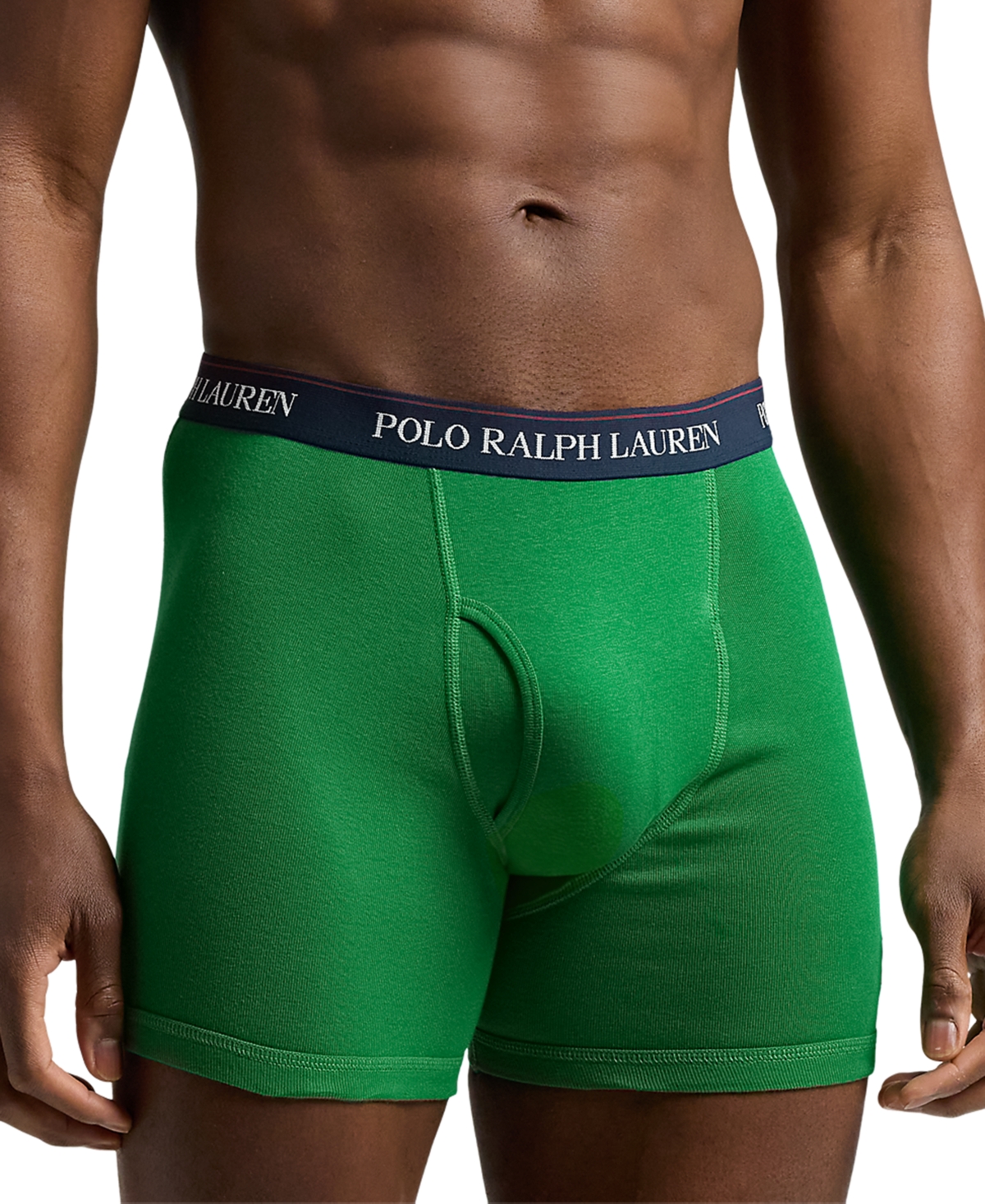 Polo Ralph Lauren Men's 5-pack Classic Cotton Boxer Briefs, Exclusively At Macy's In Cruise Navy,rl2000 Red,heritage Royal,bi