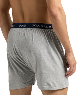Men's 3-Pk. Cotton Classic Knit Boxers