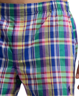 Men's 3-Pk. Classic Woven Cotton Boxers