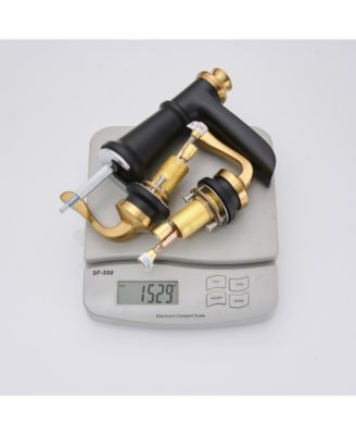 Single Hole Single-Handle Bathroom Faucet With Pop Up Drain in Brushed Nickel