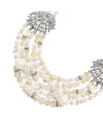 Party Stone Multi-Layer Necklace