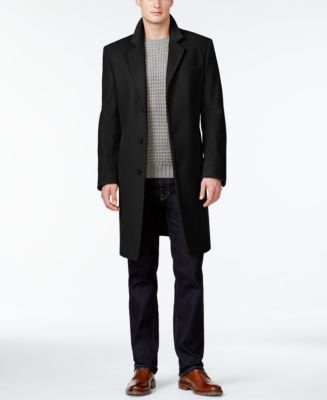 Michael Kors Michael Kors Men's Madison Wool Blend Modern-Fit Overcoat &  Reviews - Coats & Jackets - Men - Macy's