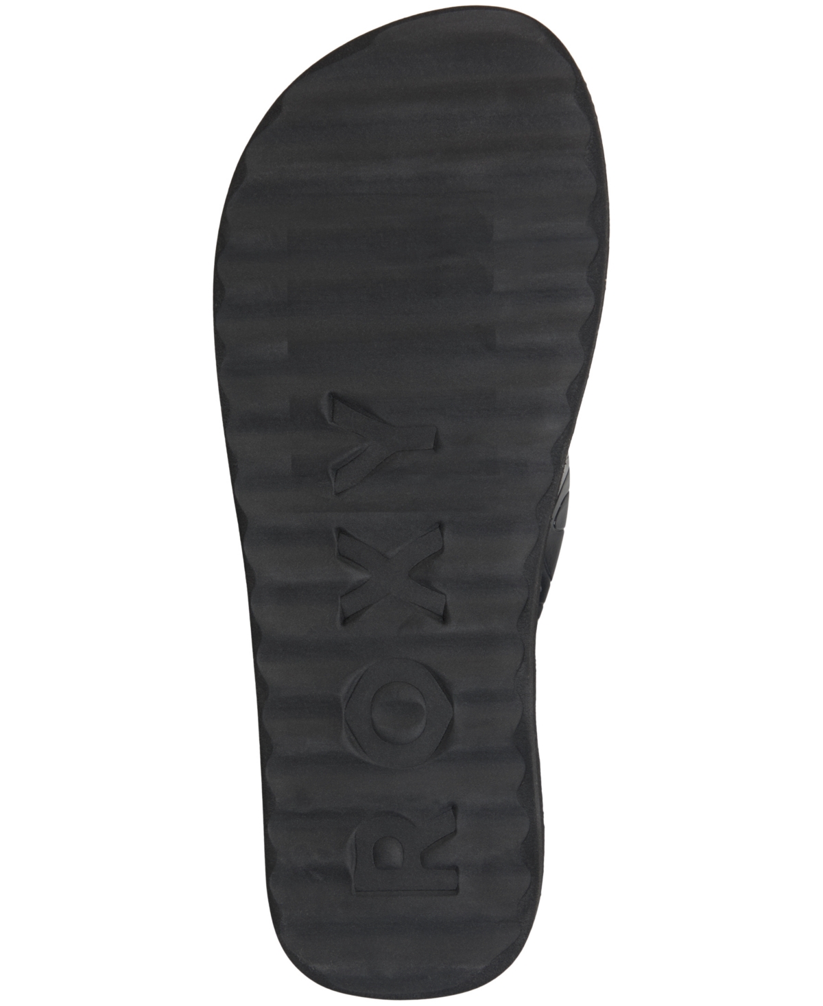 Roxy Women's Beach Up Slip-on Flat Sandals In Black
