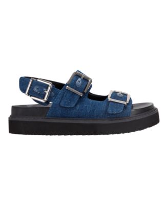 Women's Agenda Buckle Straps Flatform Sandals