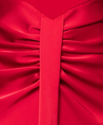 Women's Ruched Halter Gown