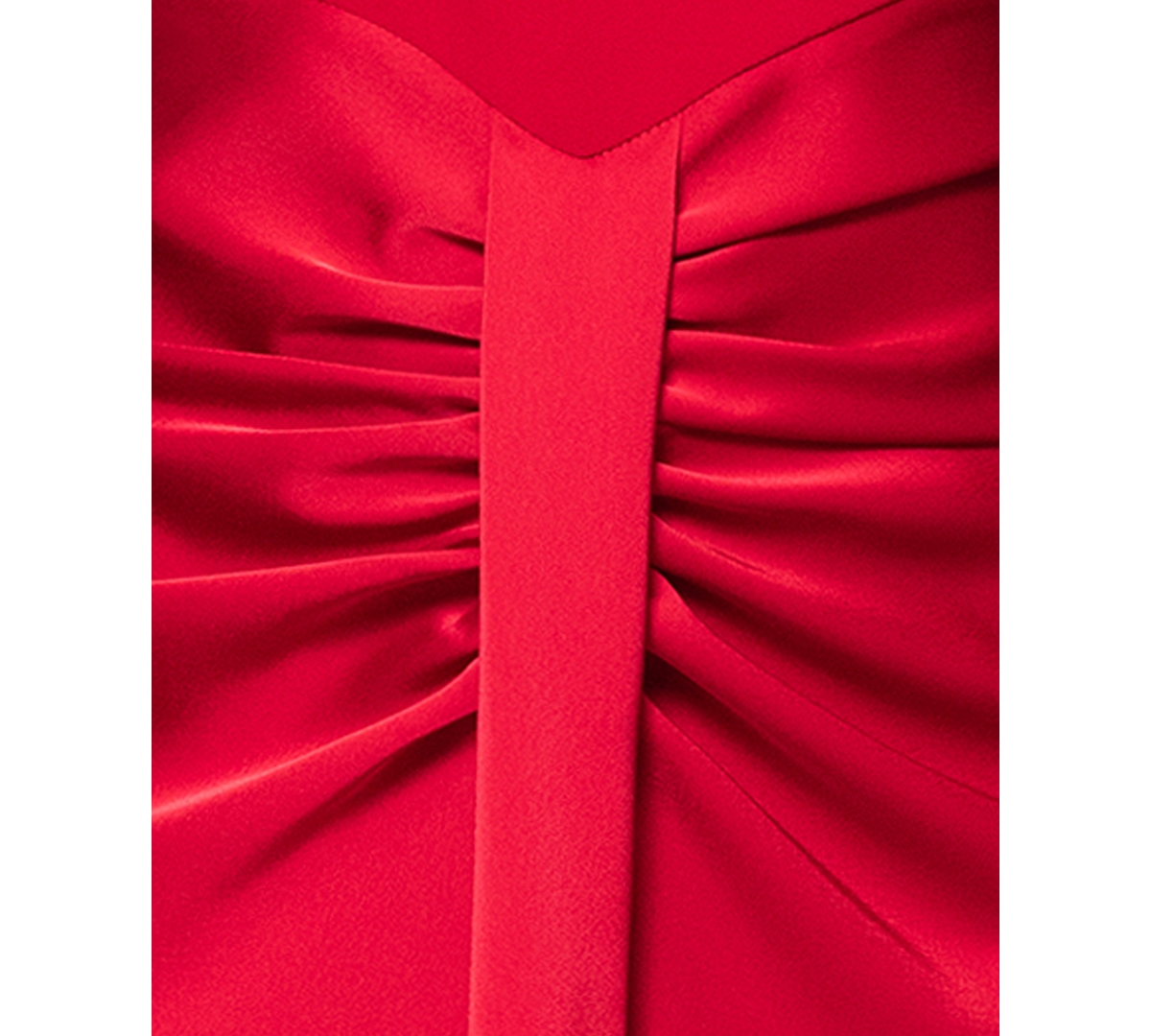 BETSY & ADAM WOMEN'S RUCHED HALTER GOWN 