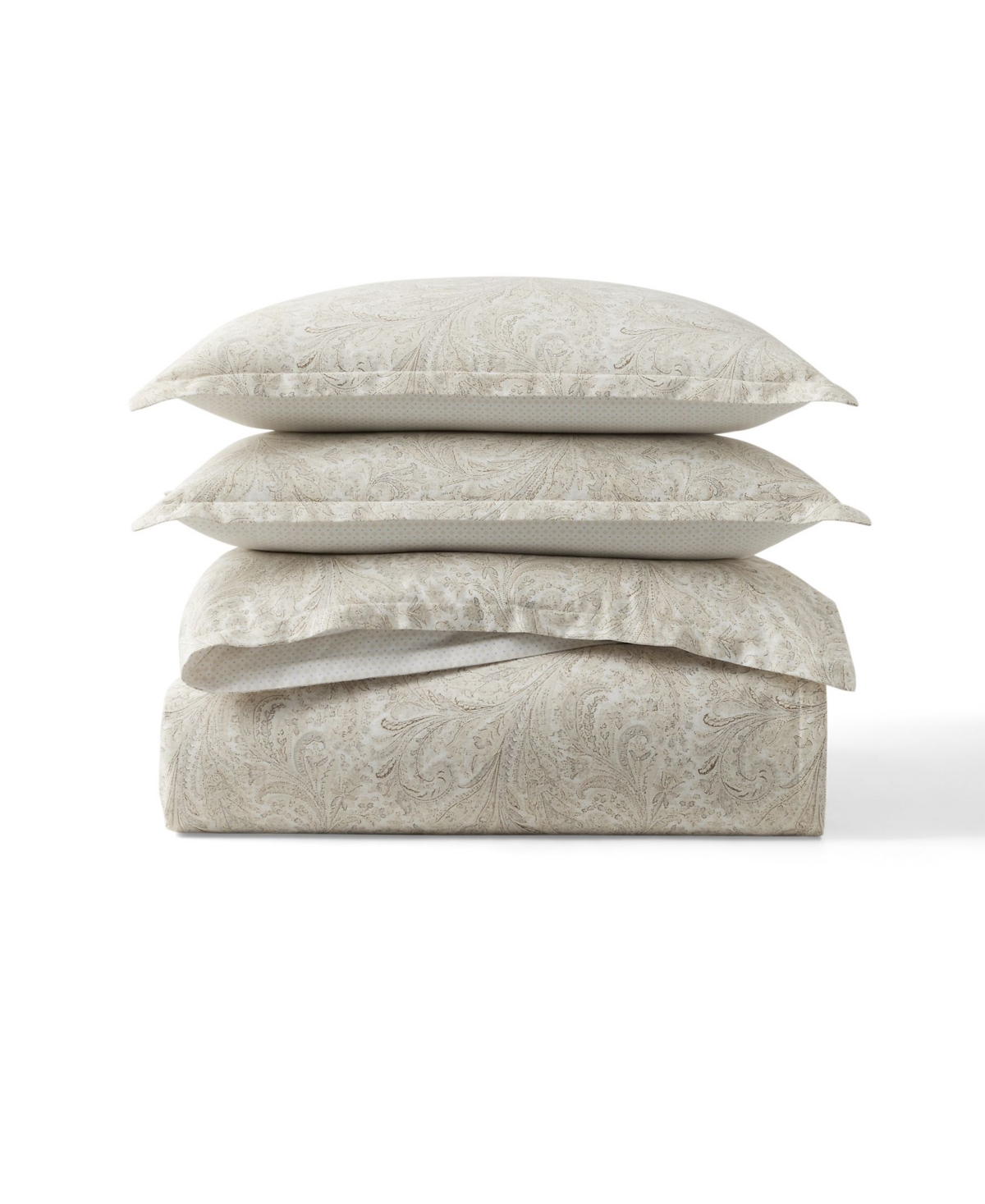 Ralph Lauren Marah Paisley 3-pc. Comforter Set, Full/queen In True Cream