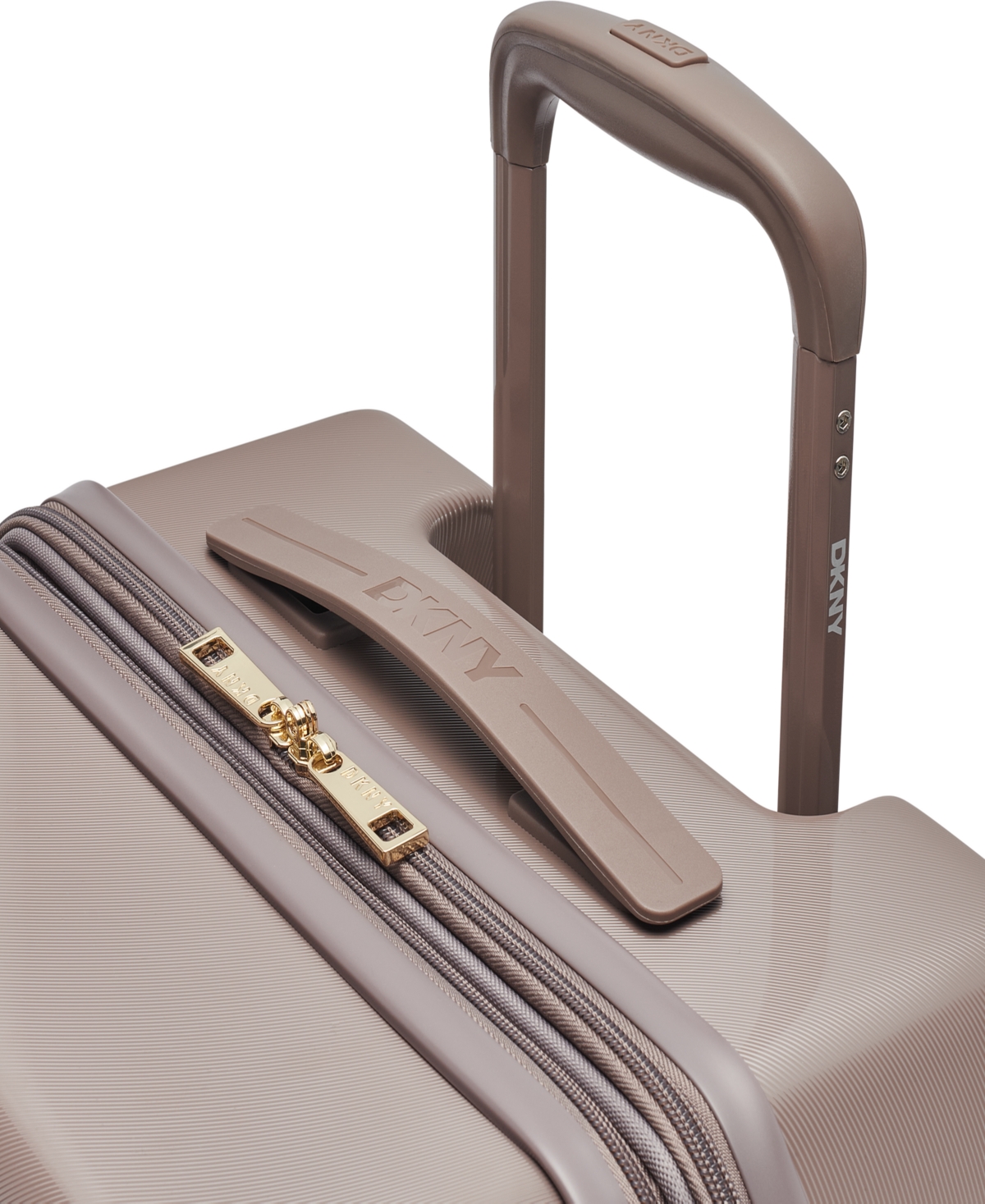 Dkny Clean Cut 28" Upright Luggage In Ash