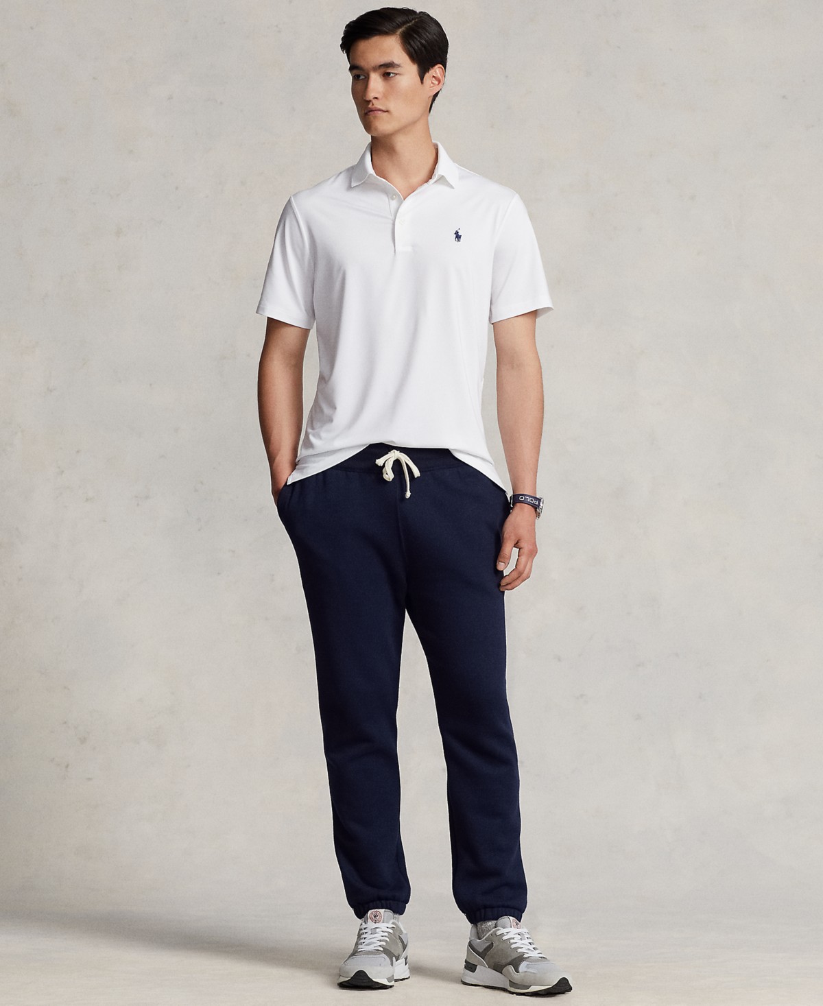 Мужские Polo Ralph Lauren Men's Classic-Fit Performance Polo Shirt — фото 3
