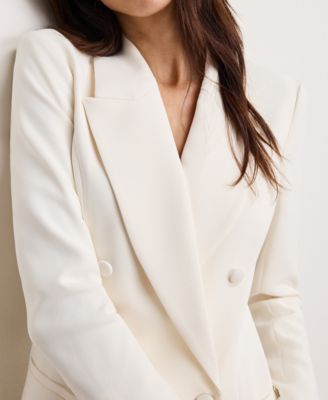 Good American Women's Luxe Suiting Exec Blazer Dress