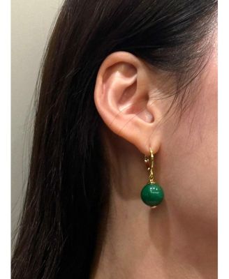 Nadene — Jade drop earrings
