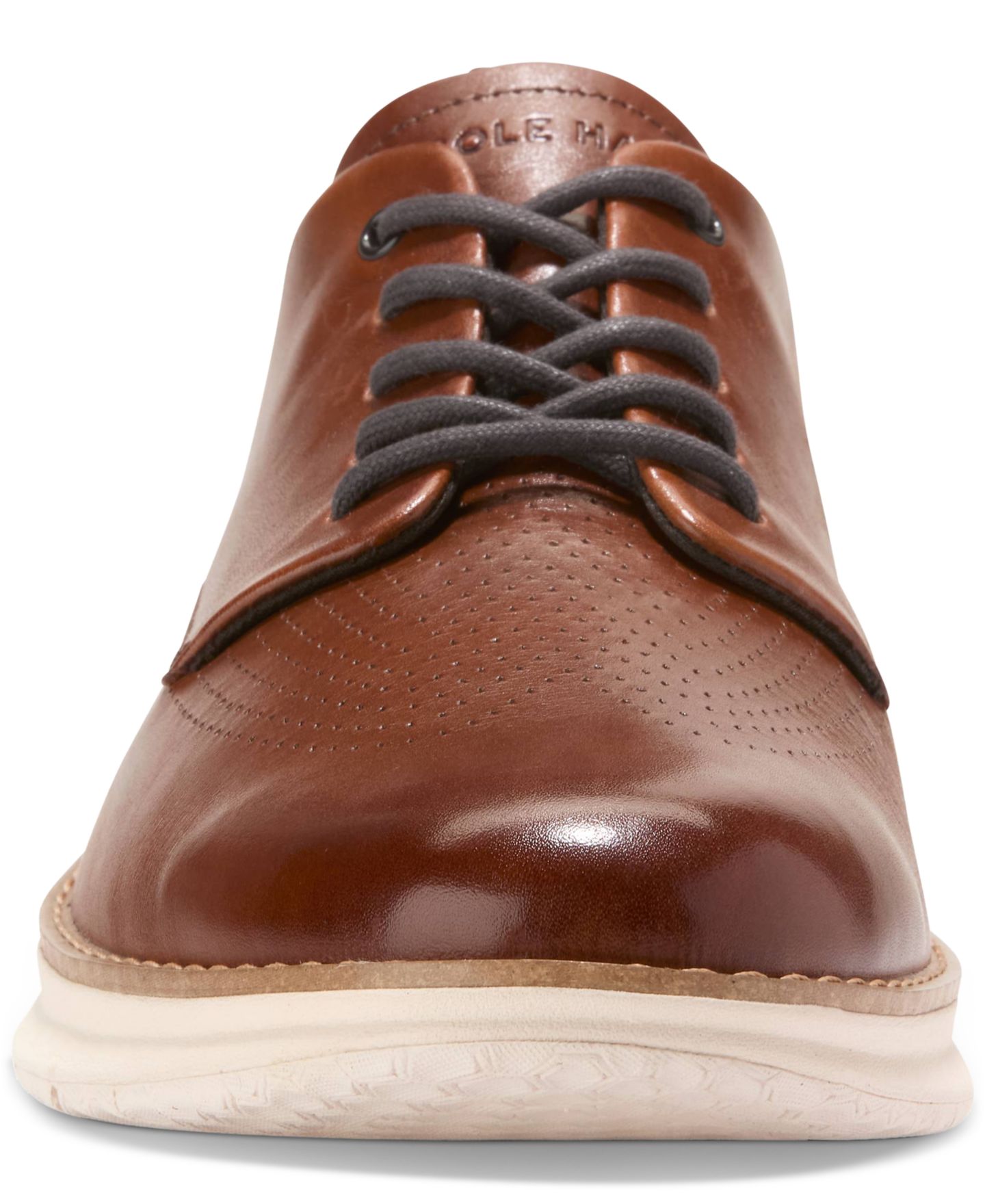 Обувь Cole Haan Men's ØriginalGrand Energyweave Perforated Plain Toe Oxford, цвет: Рыжевато-коричневый — фото 3