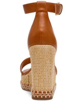Tammara Ankle-Strap Platform Espadrille Wedge Sandals