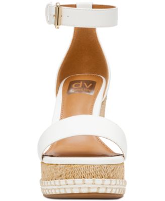 Tammara Ankle-Strap Platform Espadrille Wedge Sandals