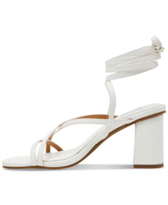 Women's Haze Strappy Lace-Up Block-Heel Dress Sandals