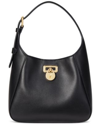 Lauren Ralph Lauren Mini Leather Tanner Shoulder Bag - Macy's
