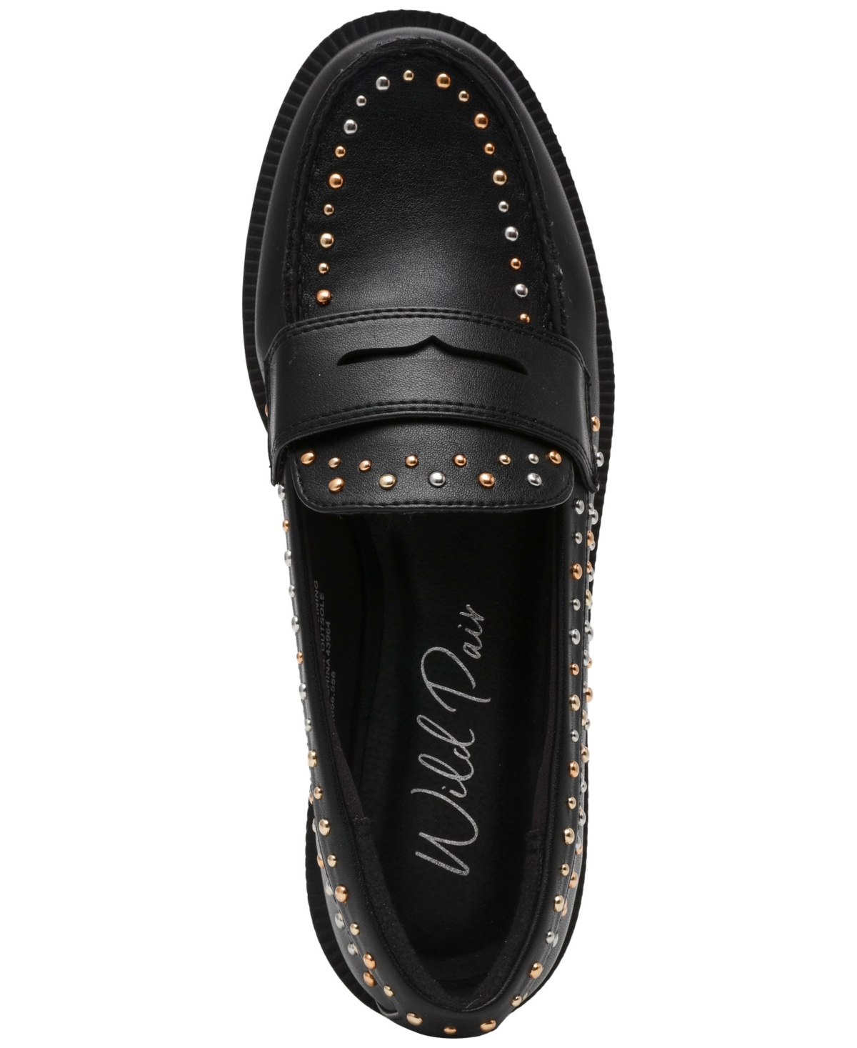 WILD PAIR GRACIEE STUDDED LOAFERS, EXCLUSIVELY AT MACY'S 