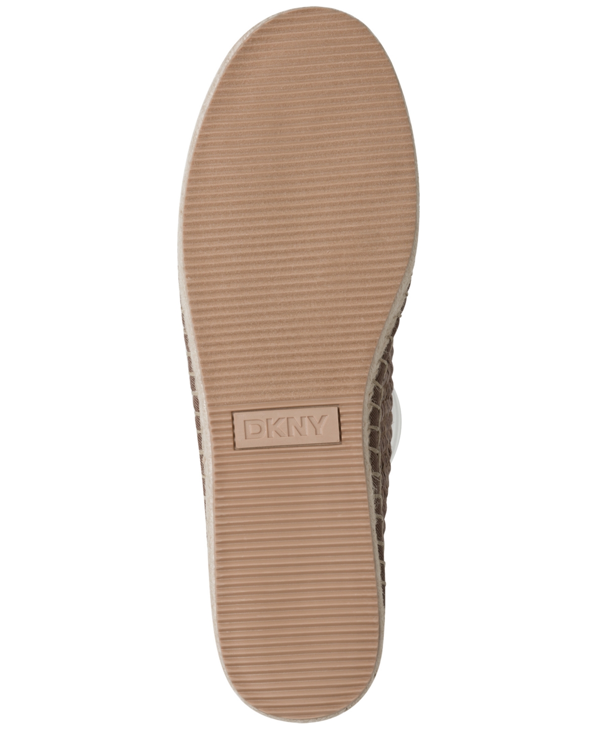 Shop Dkny Women's Mallandra Espadrille Flats In Brown,bronze