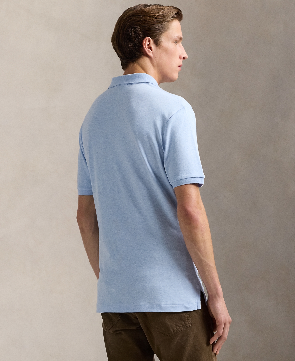 Polo Ralph Lauren Men's Big & Tall Classic Fit Soft Cotton Polo In Blue