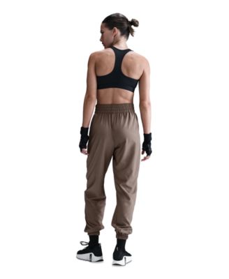 One Women's Dri-FIT Woven High-Rise 7/8 Joggers 