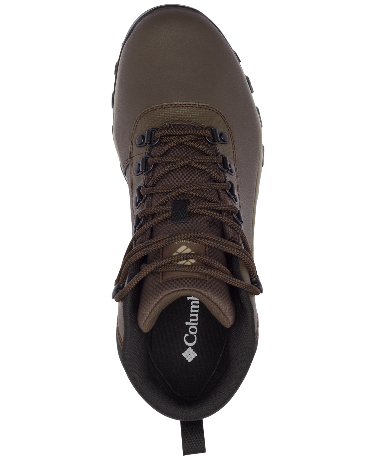 Columbia Men's Newton Explorer Hiking Boots In Cordovan,stone Green
