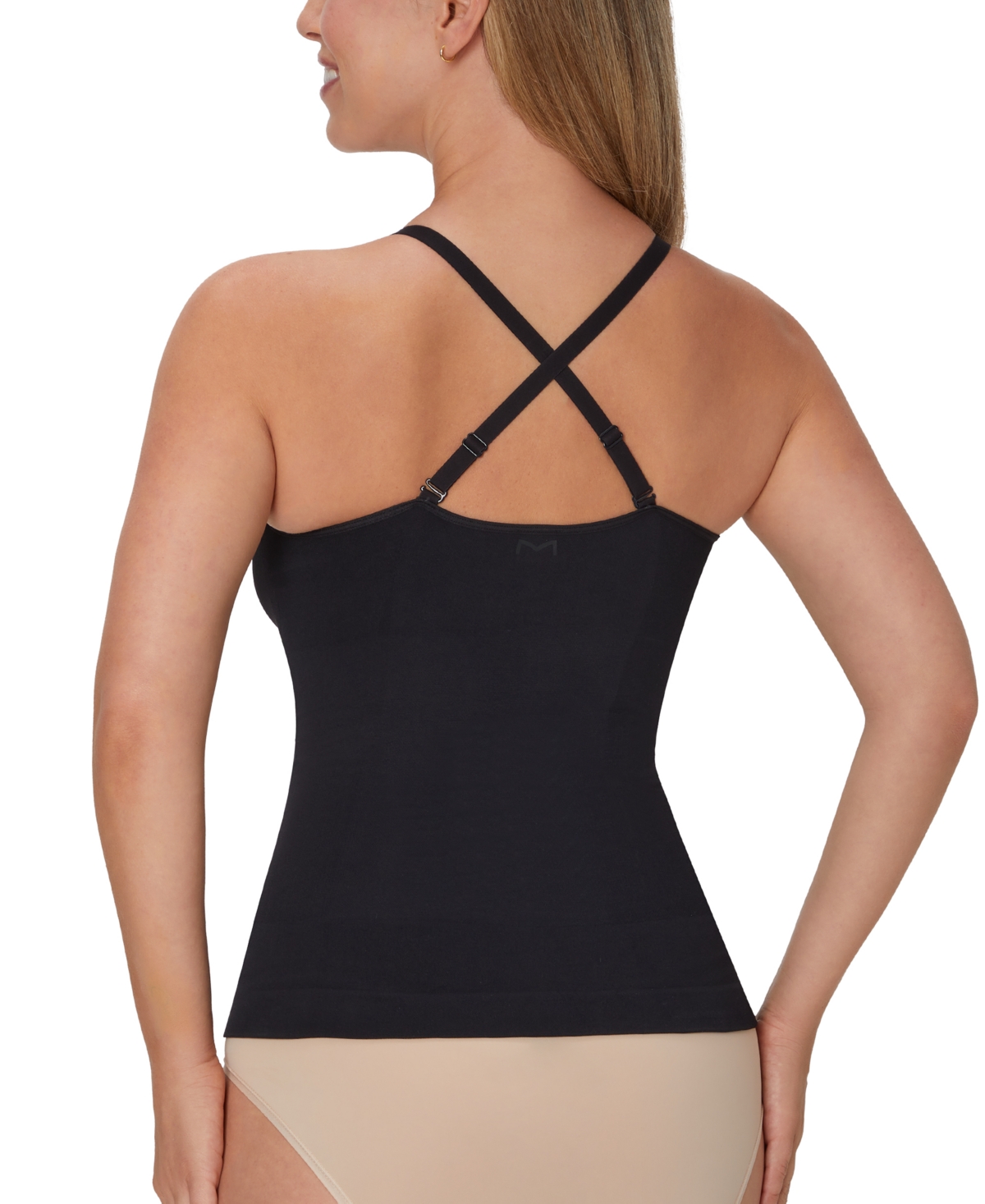 Maidenform Women's Everyday Seamless Shapewear Camisole Shapewear Dms833 In Black