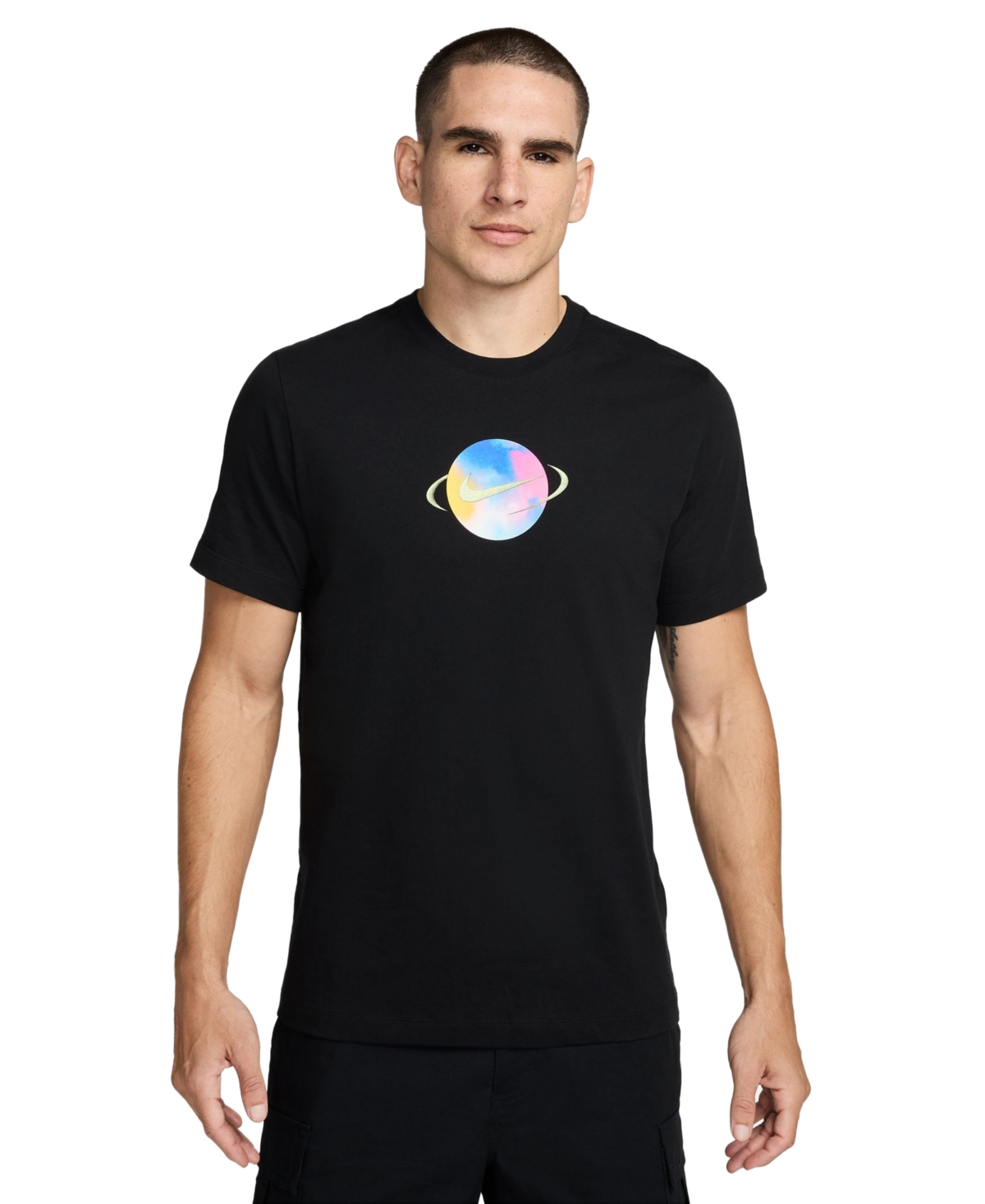 Sportswear Men's Short Sleeve Crewneck Graphic T-Shirt - Black