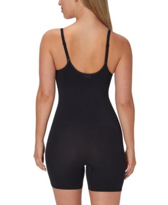 Women's Everyday Seamless Shapewear Mid-Thigh Bodysuit DMS834 