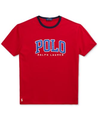 Men's Classic-Fit Letterman-Logo T-Shirt