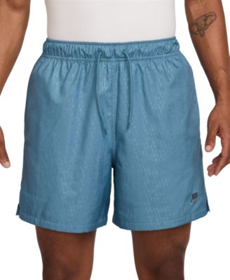 Nike - Men's Woven Flow Logo Print Drawstring Shorts