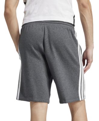 Men's Essential Three Stripes Fleece Shorts