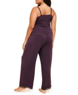 Plus Size Suzanna Pajama Cami And Pants Set