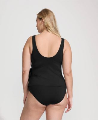 Women's DD-Cup Side Tie Tankini Top