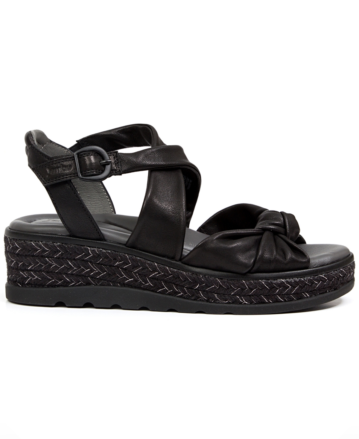 Jambu Women's Diana Slip On Wedge Sandals In Black