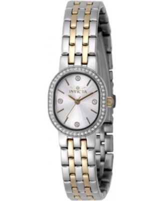 Women's 48136 Angel Quartz 3 Hand Silver Dial Watch