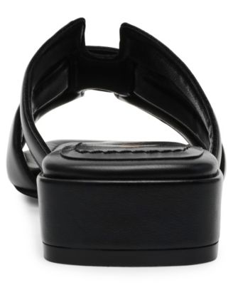 Women's Loyal Square Toe Slide Flat Sandals