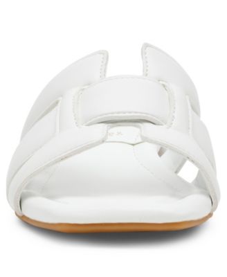 Women's Loyal Square Toe Slide Flat Sandals