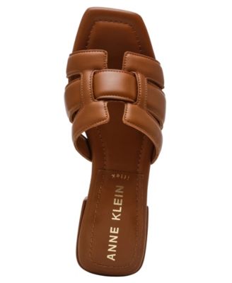 Women's Loyal Square Toe Slide Flat Sandals