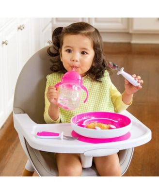Toddler 4 piece Be Happy Dining Set, Pink