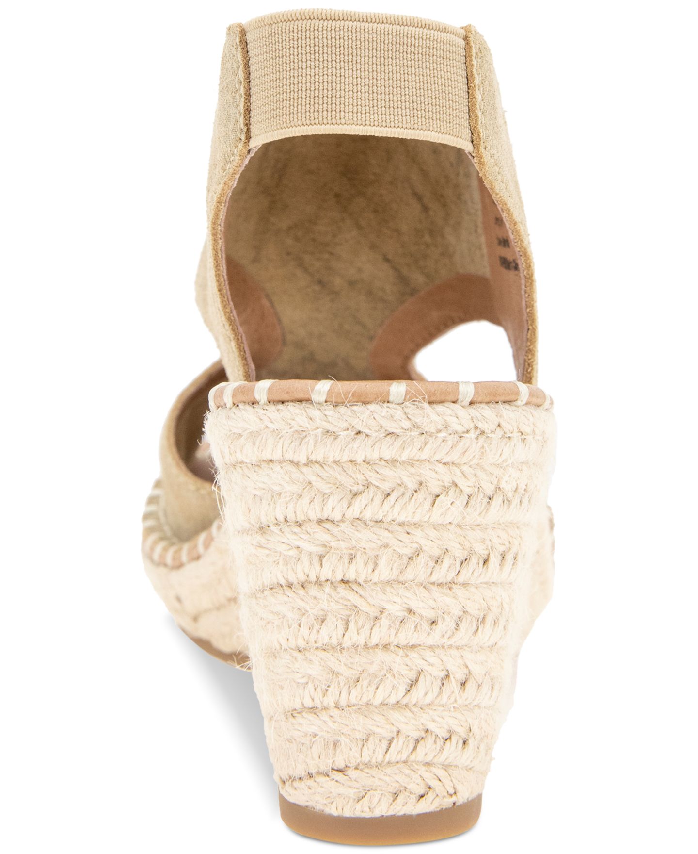 Женские сандалии Gentle Souls Cody Wedge Espadrille, цвет: Тёмный бежевый — фото 3