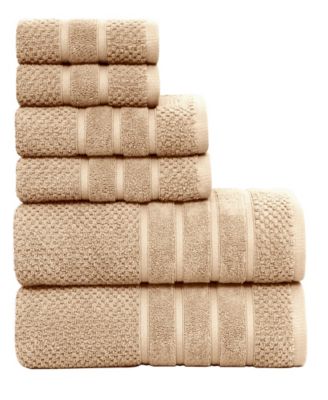 FEATHER & STITCH, NY - 6-Pc. Cotton Towel set