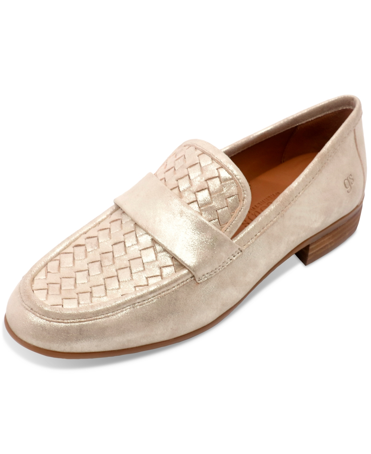 GENTLE SOULS WOMEN'S CREW WOVEN-VAMP LOAFERS 