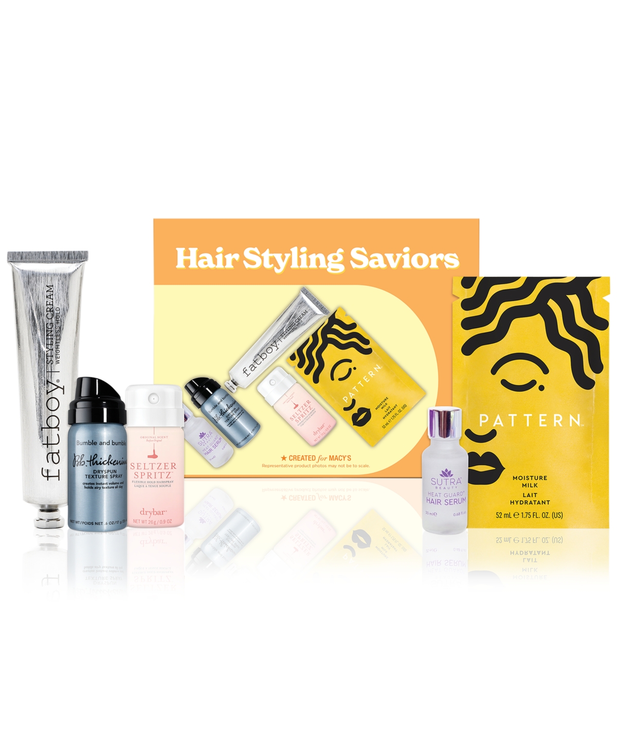 5-Pc. Hair Styling Saviors Set, Exclusively at Macy's - Orange