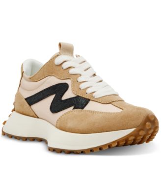 Steve Madden - Women's Campo Retro Lace-Up Jogger Sneakers