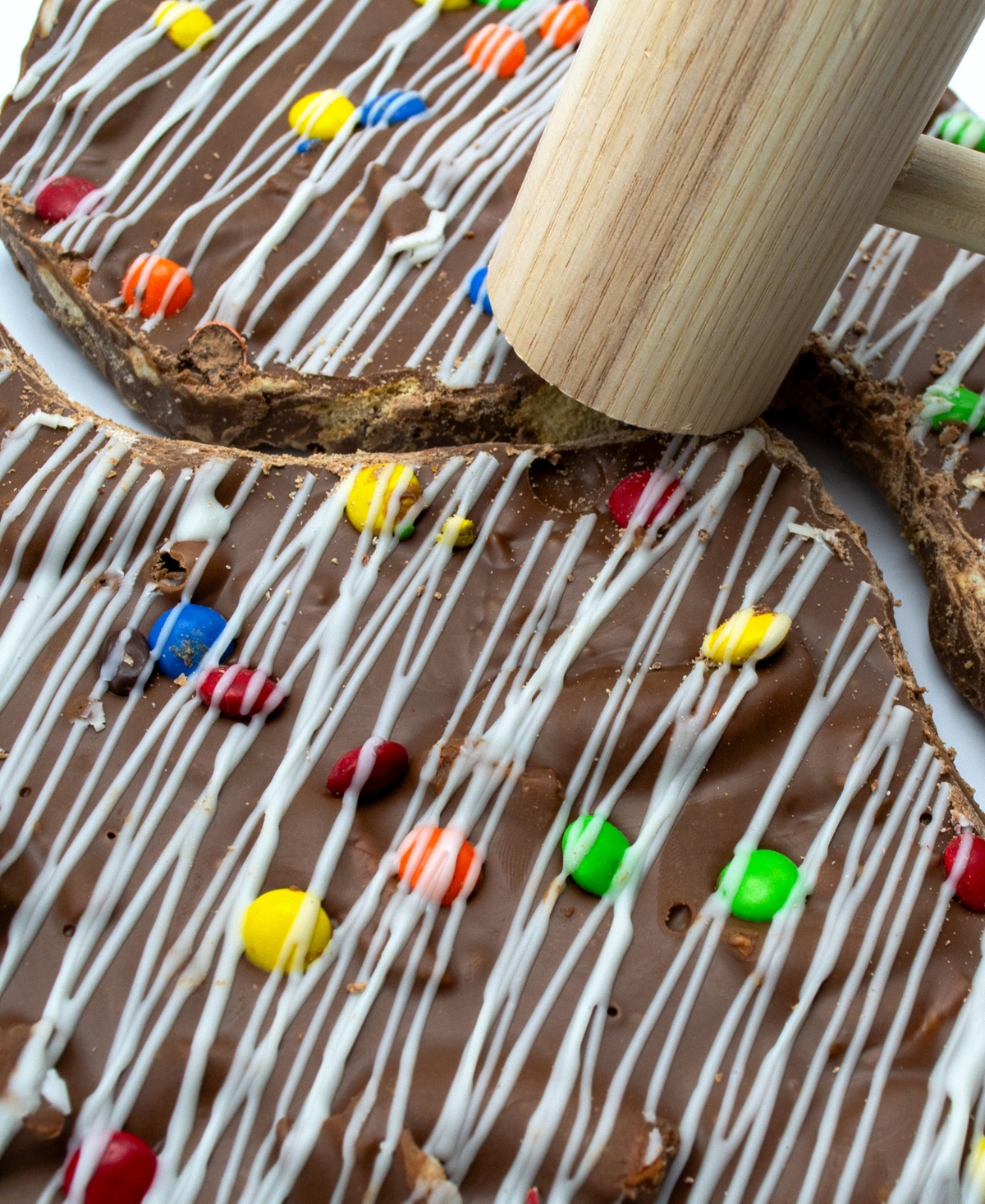 Sugar Plum Chocolates Chocolate Heart Smash with Mallet, 12 oz.